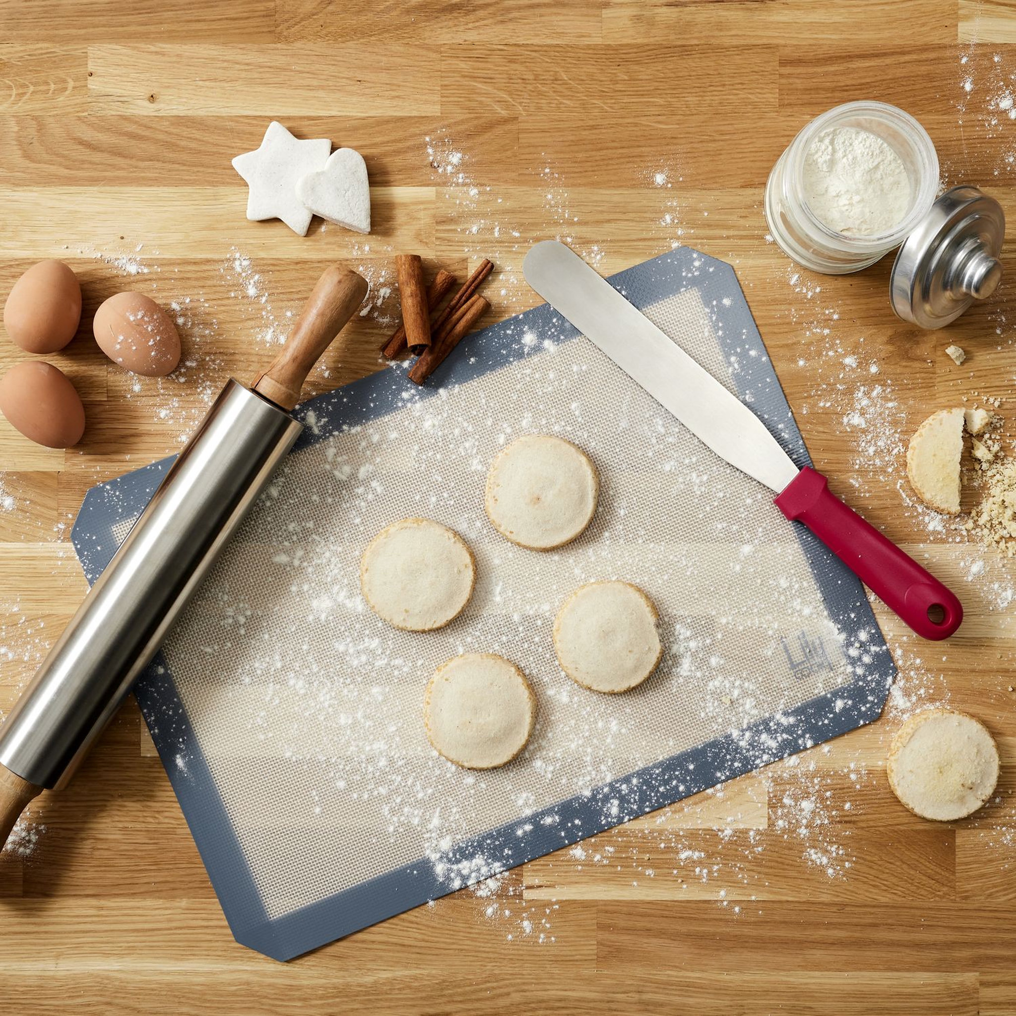 Voir la diapositive 4 : Tapis de cuisson de pâtisserie 42 x 30 x 0,2 cm 