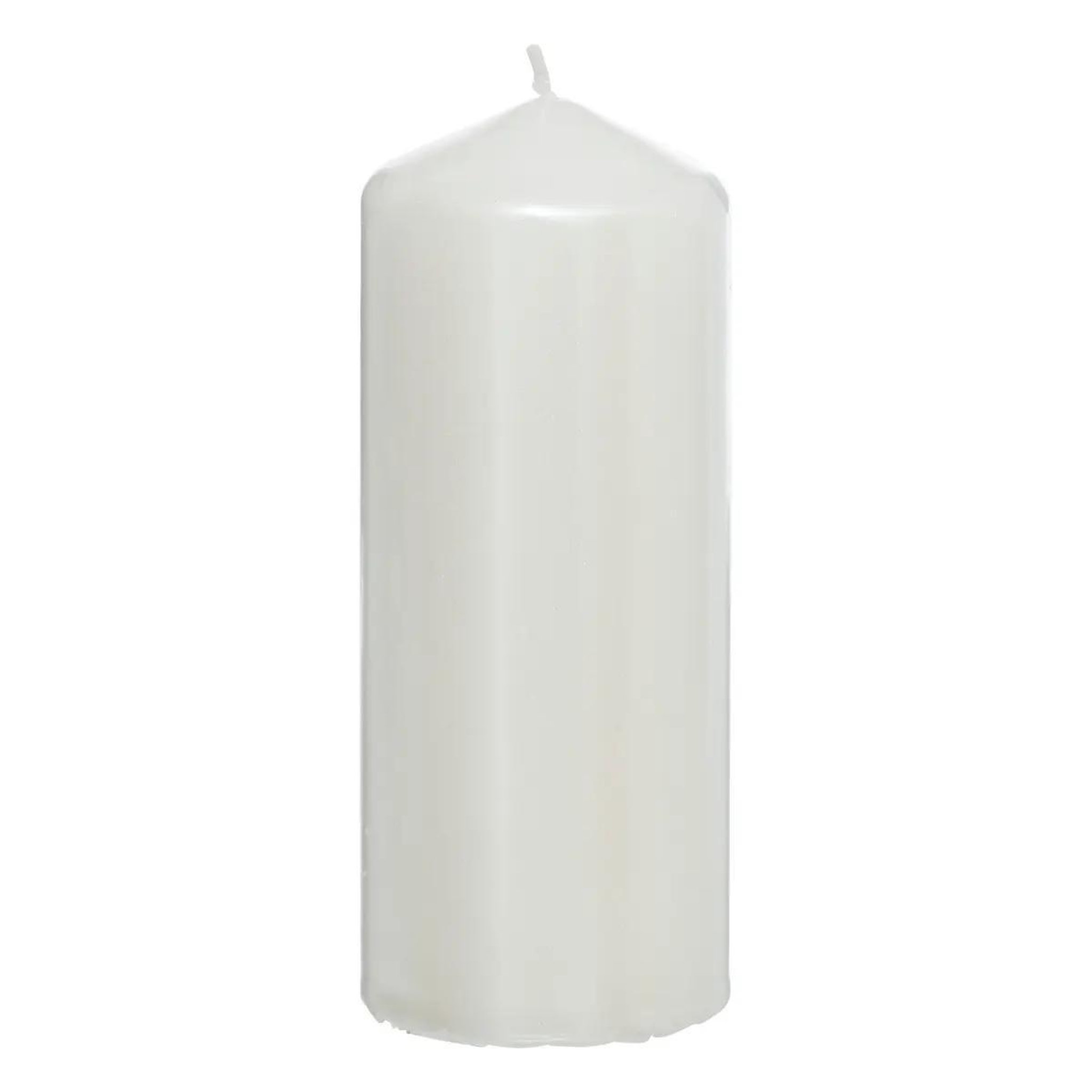 Voir la diapositive 5 : ATMOSPHERA Lot de 4 bougies de l'avent  satin  12cm blanc