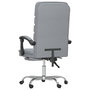 Voir la diapositive 5 : VIDAXL Fauteuil de massage inclinable de bureau Gris clair Tissu