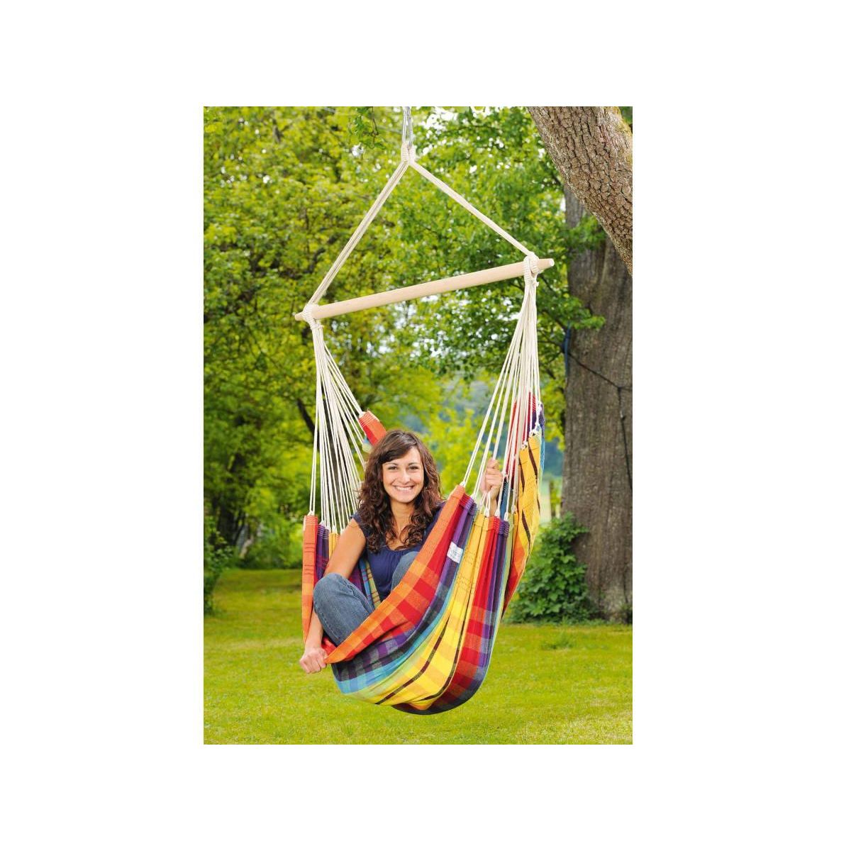 Amazonas Hamac - siège suspendu Brasil arc-en-ciel - Amazonas