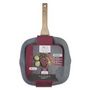 Voir la diapositive 3 : FIVE Grill en Aluminium  Nature  28cm Gris