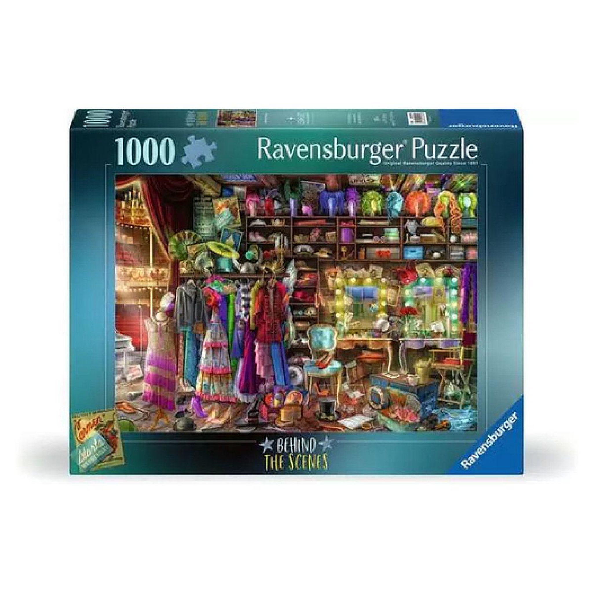 RAVENSBURGER Puzzle 1000 p - en coulisses