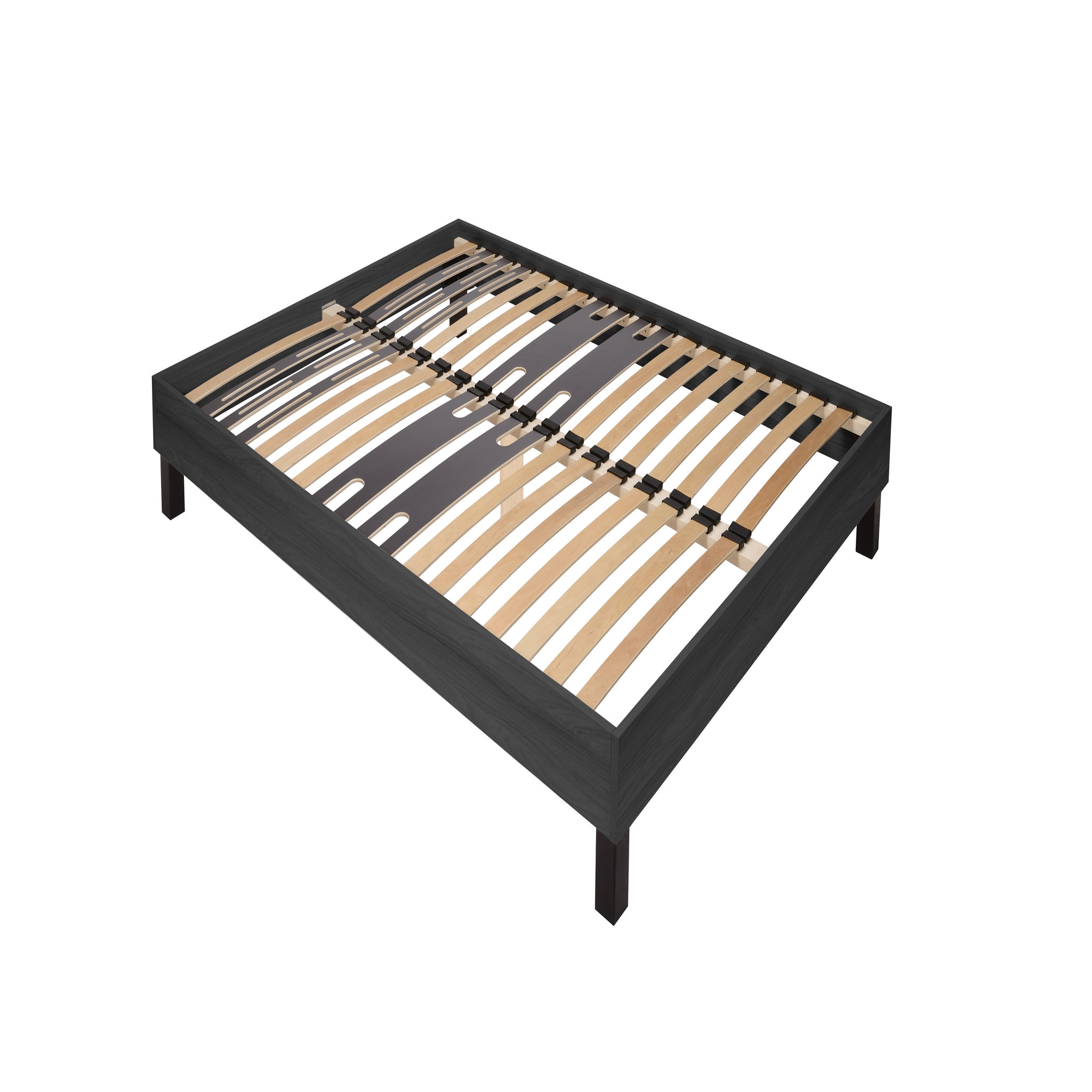 Voir la diapositive 1 : Kit sommier 18 lattes 90x190 cm EASYKIT