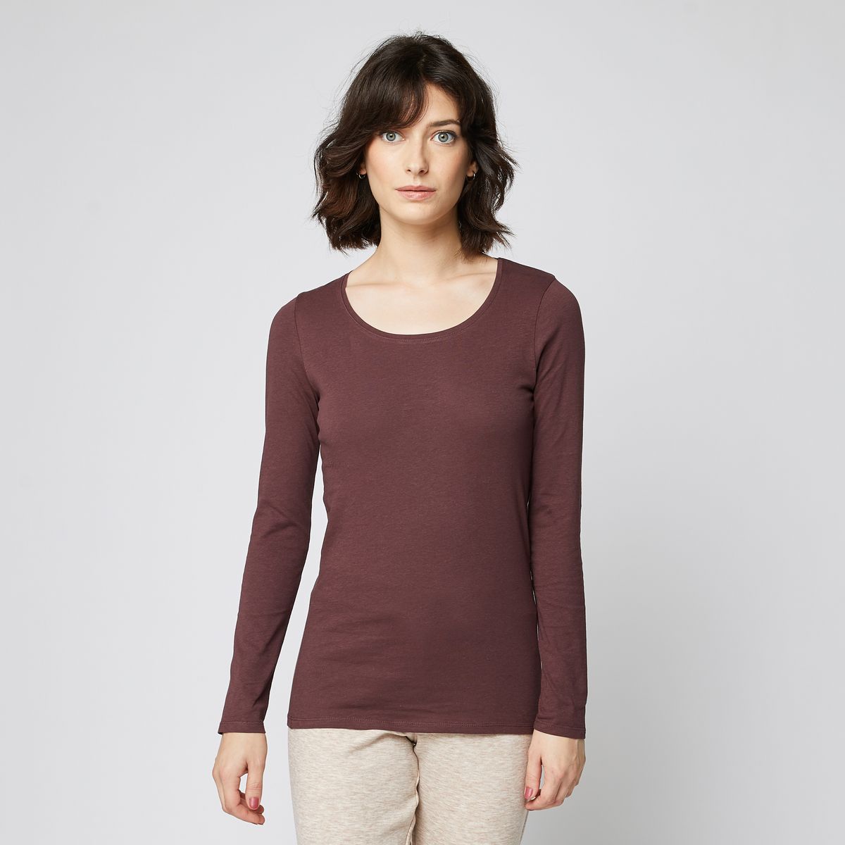 INEXTENSO T-shirt manches longues femme