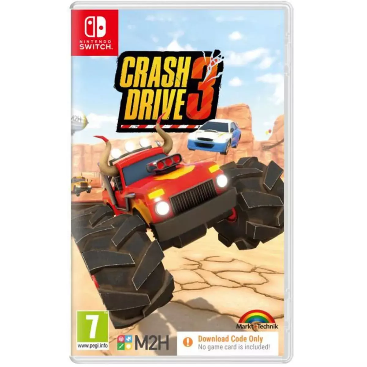 Crash Drive 3 Nintendo Switch - Code de Téléchargement