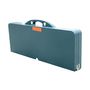Voir la diapositive 5 : OUTSUNNY Table de camping pique nique pliante portable 4 personnes 85L x 65l x 65H cm aluminium plastique vert