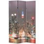 Voir la diapositive 1 : VIDAXL Cloison de separation pliable 120x170 cm New York la nuit