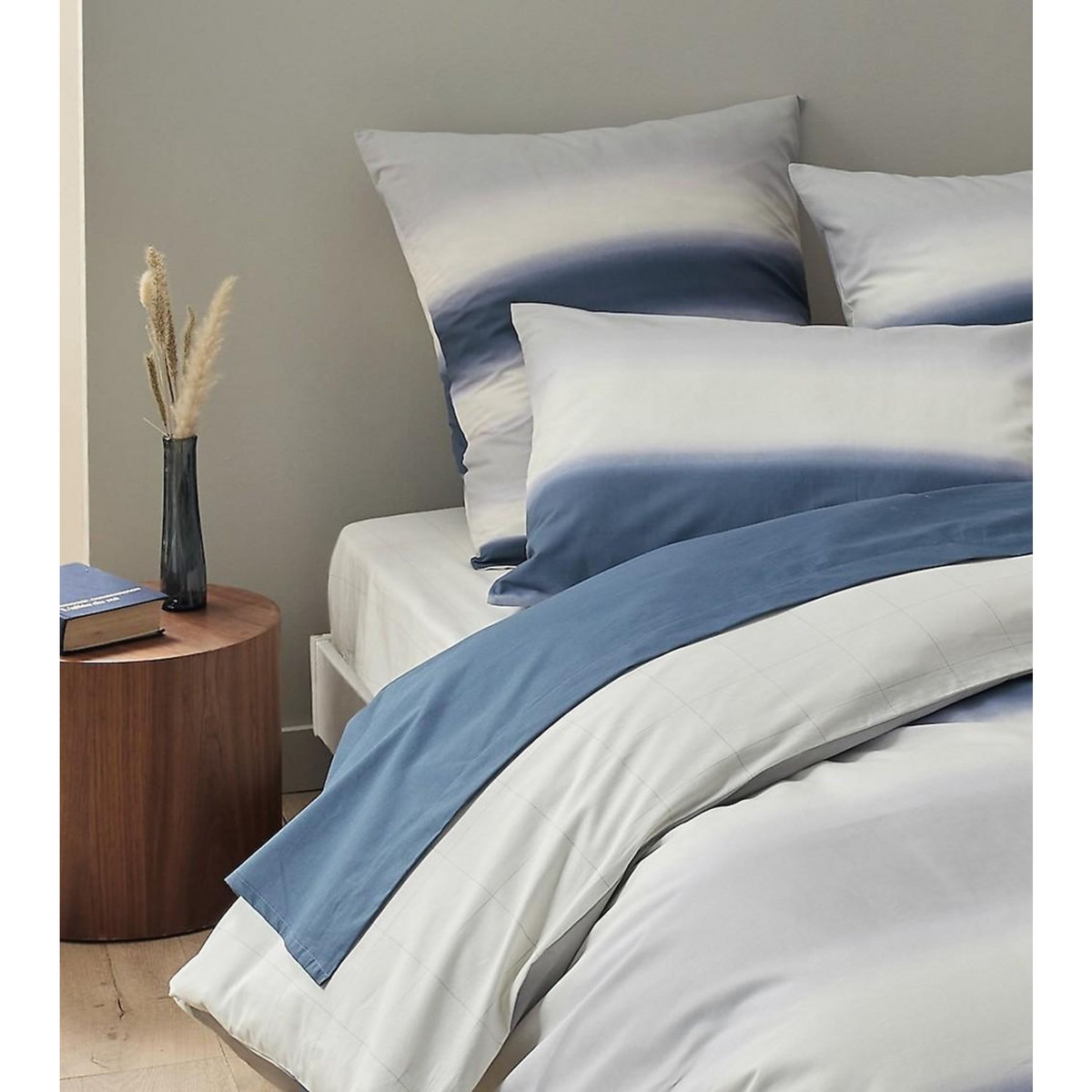 Home collection Parure de couette 3 pcs 240x220cm 100% coton 51 fils lucas