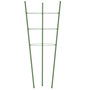 Voir la diapositive 5 : VIDAXL Supports pour plantes de jardin 3 anneaux 5pcs Vert 75 cm Acier