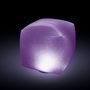 Voir la diapositive 1 : INTEX Cube gonflable étanche à led multicolore Intex  23x23x22cm