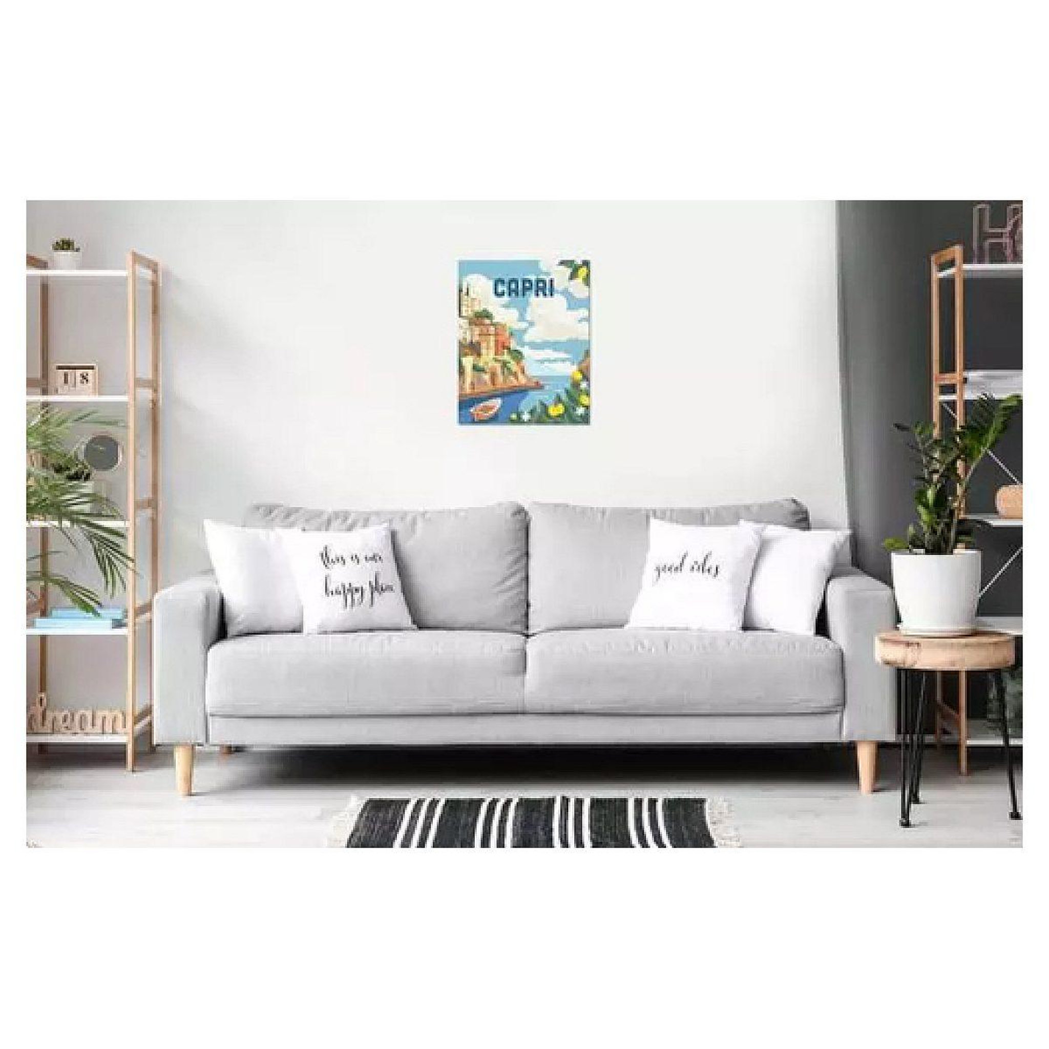 Voir la diapositive 3 : RAVENSBURGER – creart 24x30 cm – adulte – peinture par numéros – capri