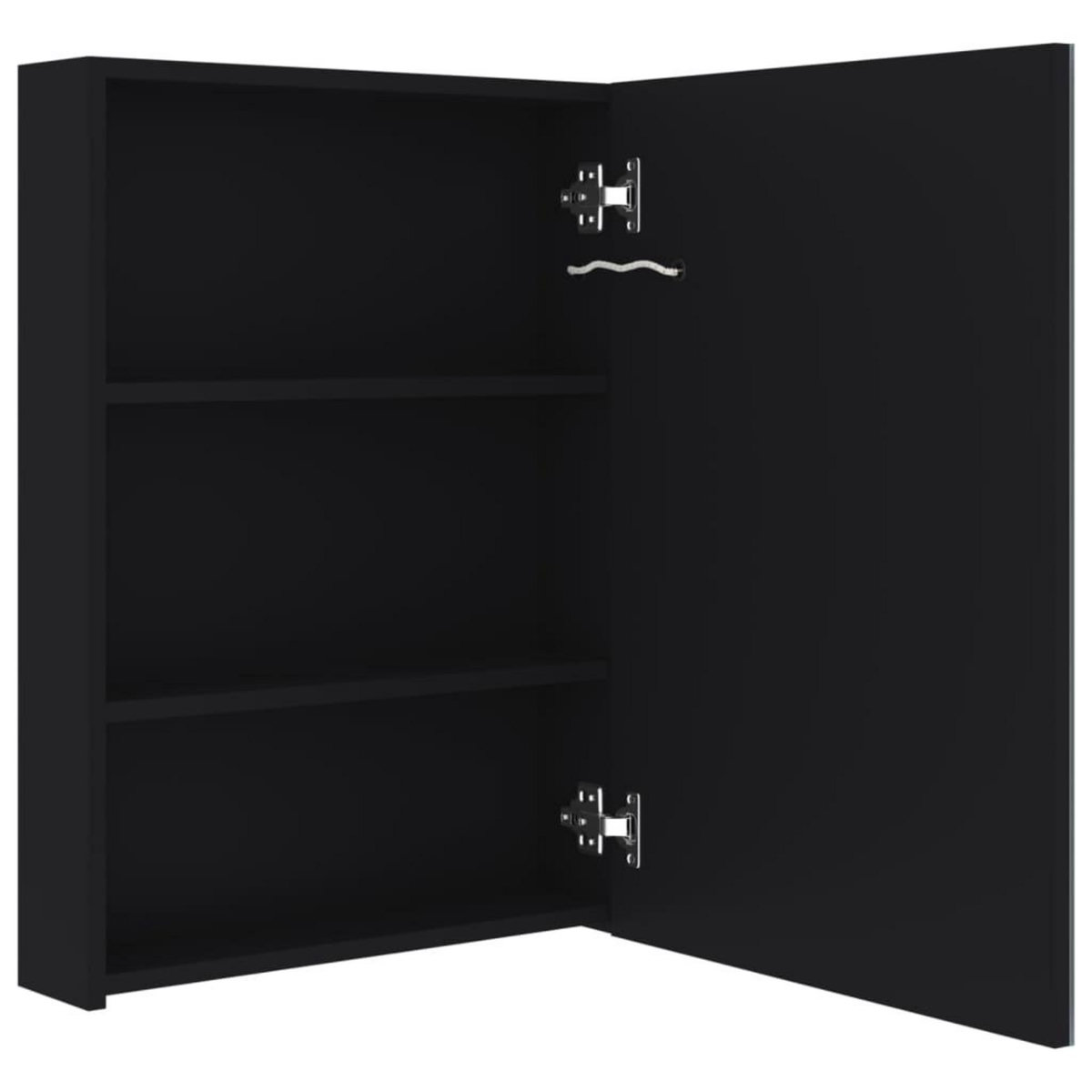 VIDAXL Armoire de salle de bain a miroir LED 50x13x70 cm