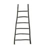 Voir la diapositive 2 : Paris Prix Échelle en Teck  6 Echelons  185cm Noir
