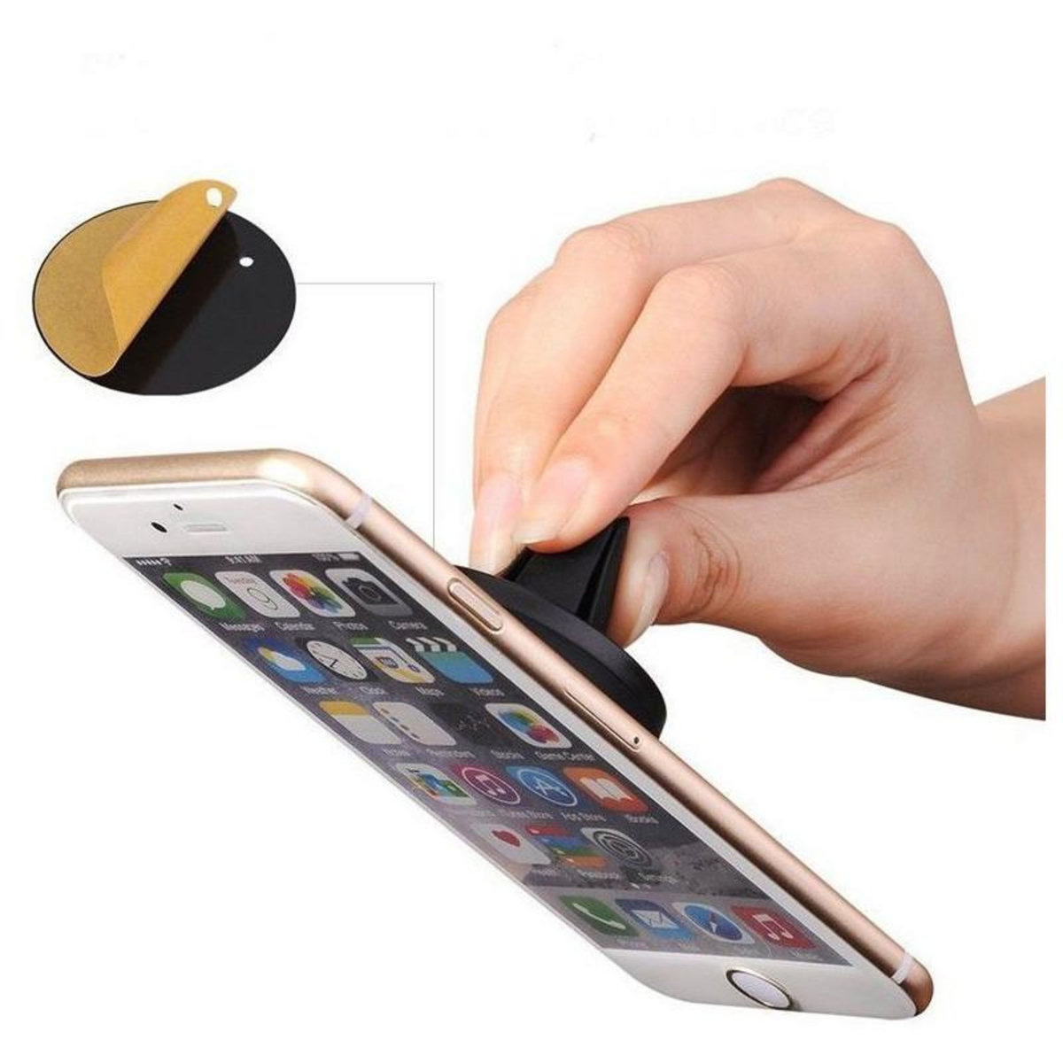 Akashi Accessoires téléphone portable AKASHI ALTMAGCARBLK