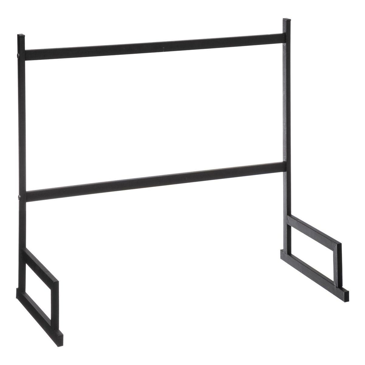 FIVE Organisateur d'évier avec égouttoir sur 2 niveaux en Fer - Noir