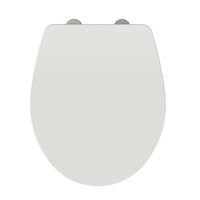 Abattant WC bois zinc Blackflora - Blanc - Kiabi - 32.90€