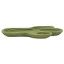 Voir la diapositive 2 : Paris Prix Plateau Déco en Résine  Cactus  34cm Vert
