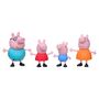 Voir la diapositive 1 : HASBRO Pack de 4 figurines Peppa Pig Tenue classique