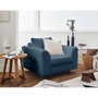 Voir la diapositive 1 : LISA DESIGN Rune - fauteuil - en tissu bouclette