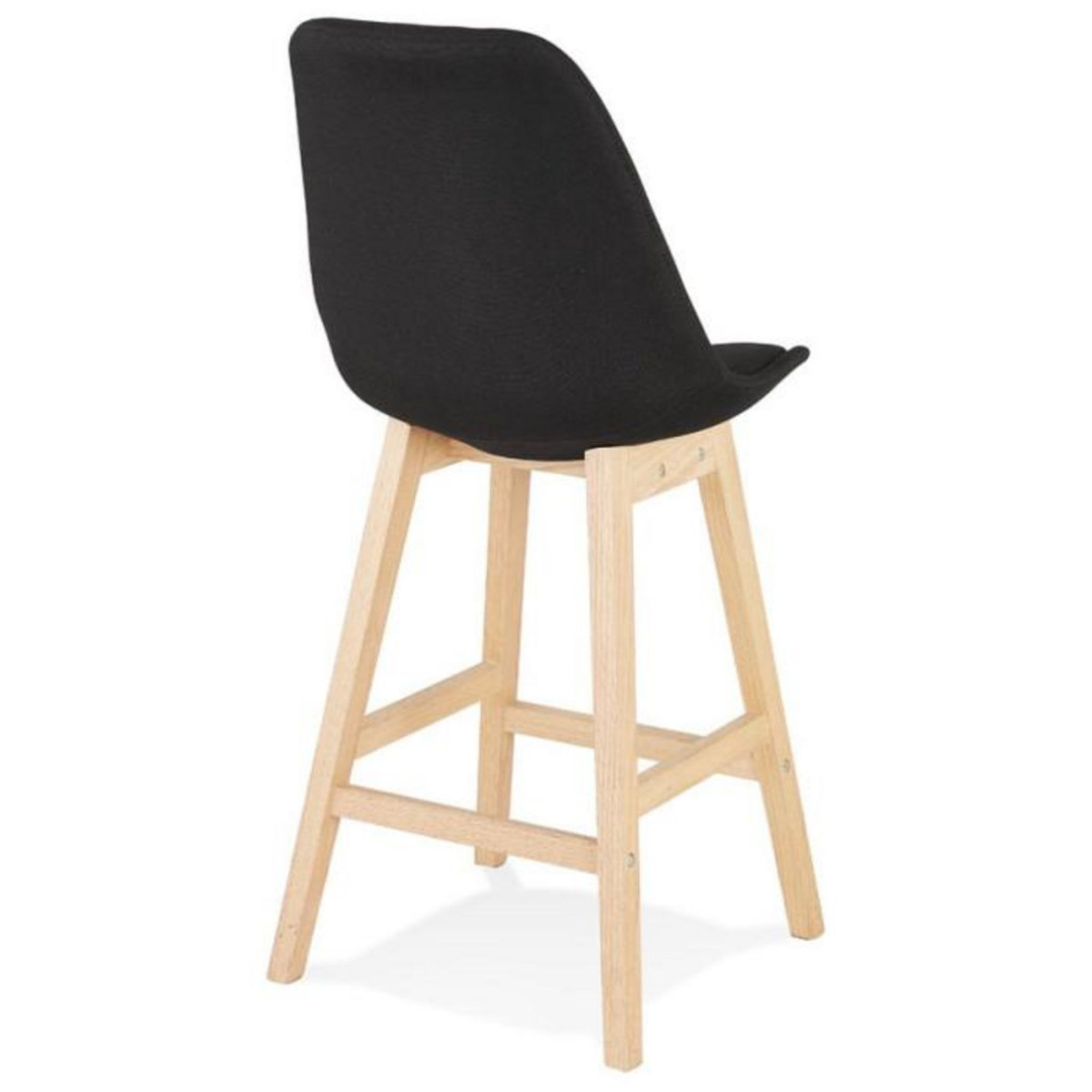 Paris Prix Tabouret de Bar Design  Betona  102cm Noir & Beige