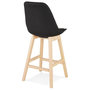 Voir la diapositive 4 : Paris Prix Tabouret de Bar Design  Betona  102cm Noir & Beige