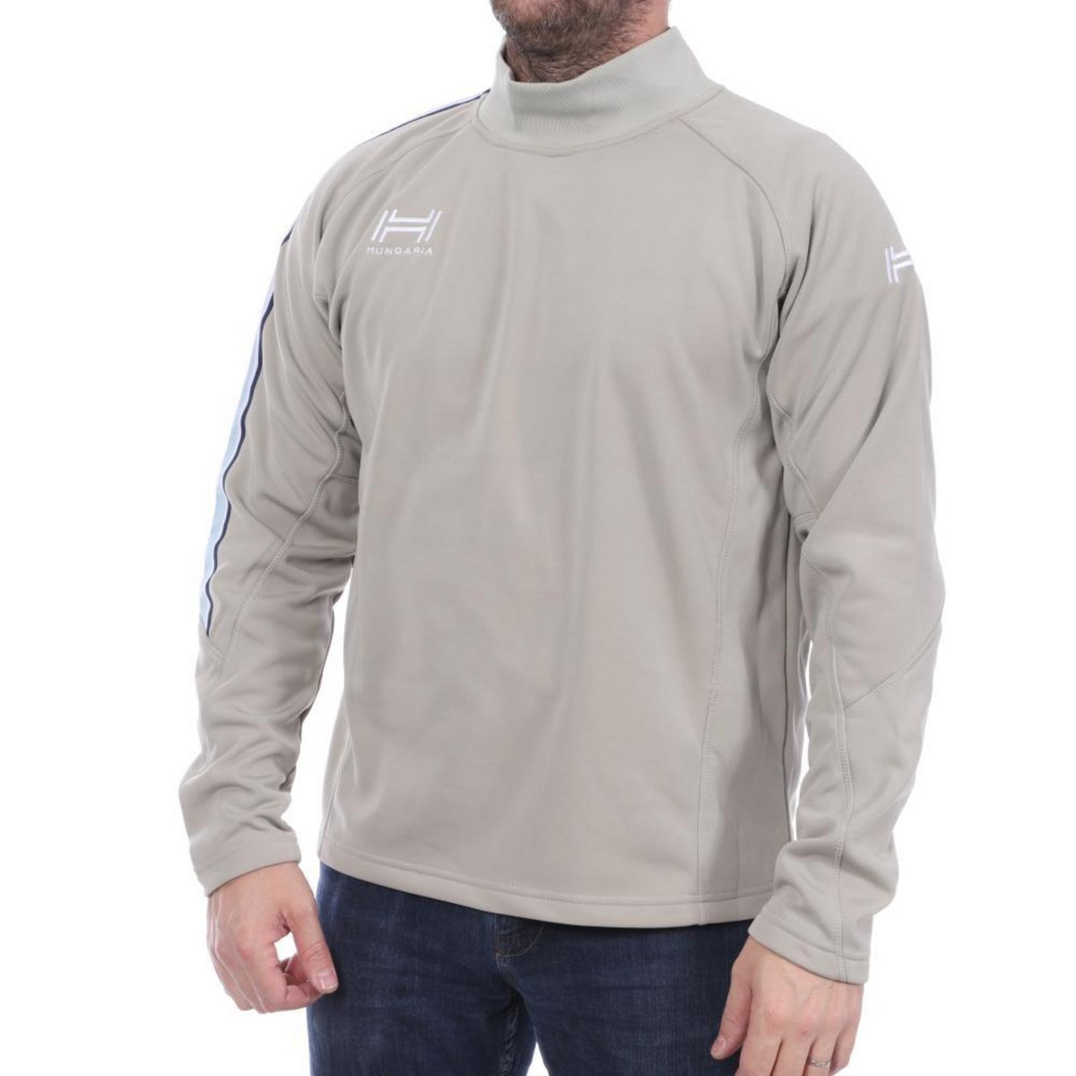 HUNGARIA Sweat gris/bleu homme Hungaria Training Pro 15