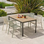 Voir la diapositive 3 : Paris Prix Ensemble Table de Jardin & 4 Fauteuils  Boston & Tiago  150cm Multicolore