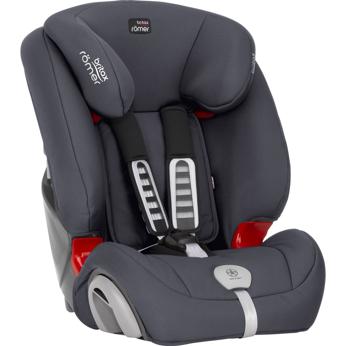 BRITAX RÖMER Siège auto groupe 1/2/3 Evolva plus - Gris pas cher