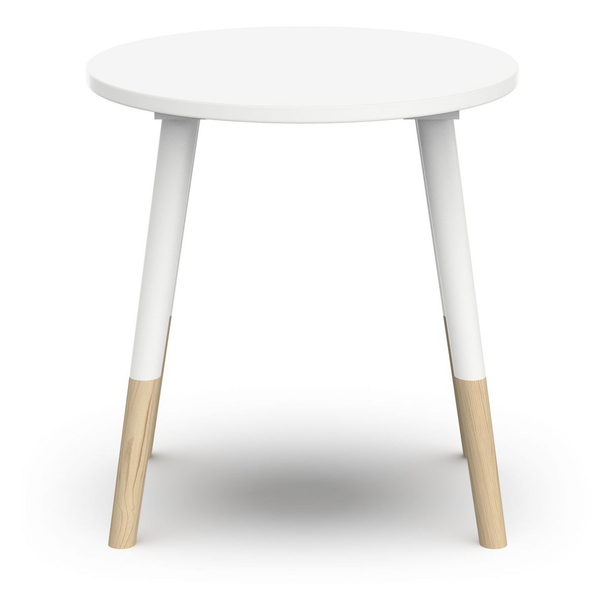 Tabouret enfant blanc LINIA 