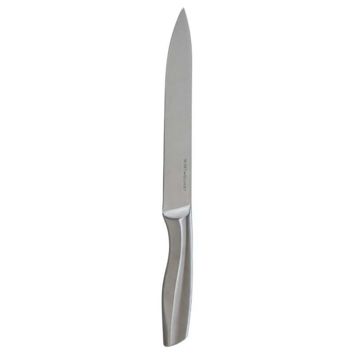 Couteau à Trancher Inox Forgé 34cm Gris pas cher 