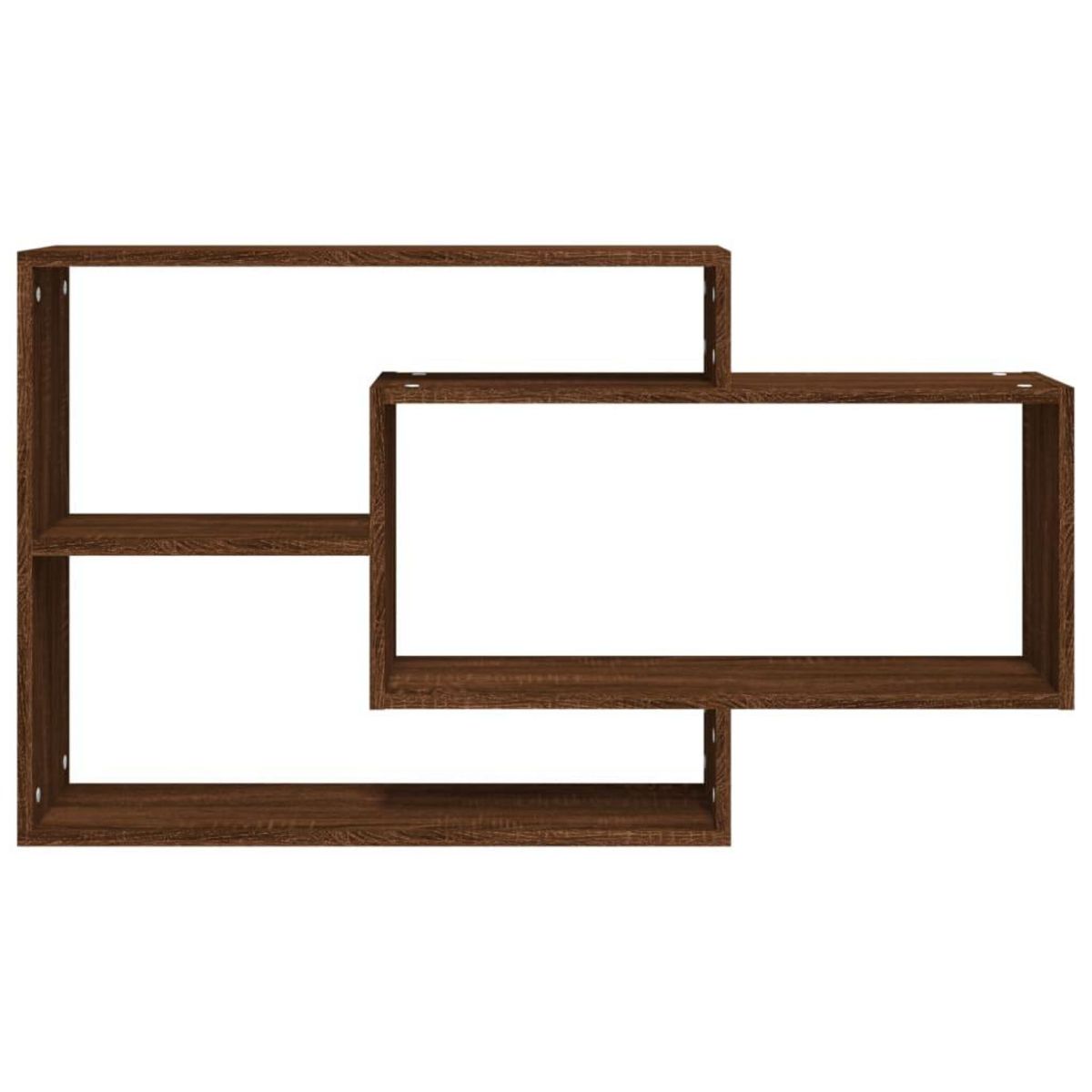 VIDAXL Etagere murale Chene marron 104x20x58,5 cm Bois d'ingenierie