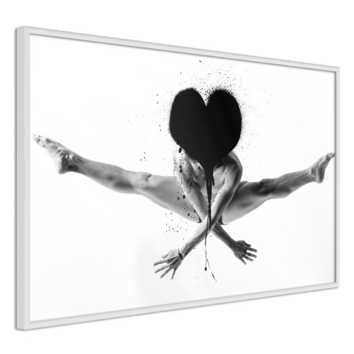 Paris Prix Affiche Murale Encadrée  Splits in the Air