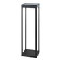Voir la diapositive 1 : Lumisky Borne solaire RADIA Noir Aluminium H50cm