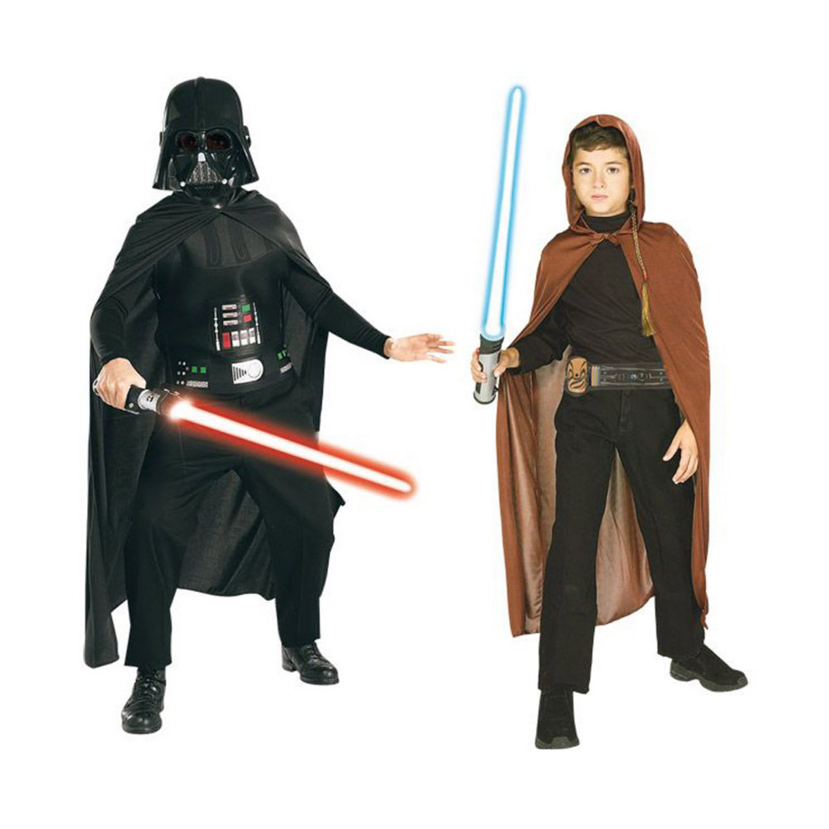 Rubie's Déguisement Star Wars Coffret : Dark Vador et Jedi  3/5 ans - 3/5 ans (96 à 110 cm)