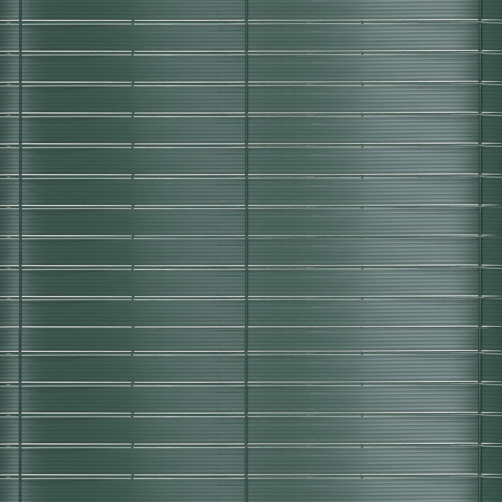 Voir la diapositive 6 : ID MARKET Kit de lamelles occultantes pvc vertes l.60 m pour panneau grillagé