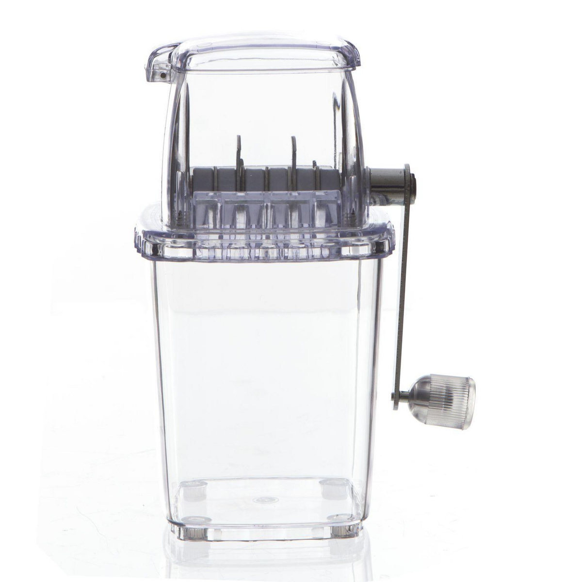 SECRET DE GOURMET Broyeur à glace manuel - Lames en métal - 16 x 24 cm