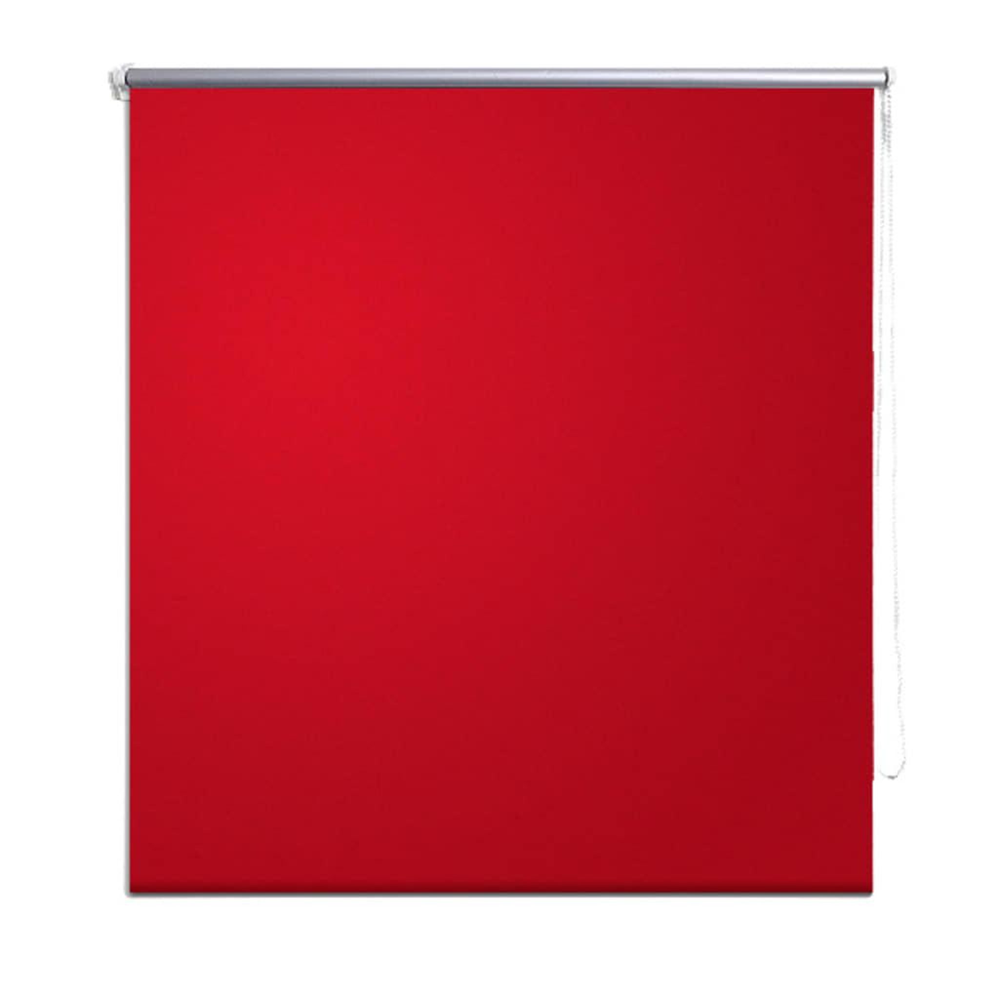 Voir la diapositive 2 : VIDAXL Store enrouleur occultant 100 x 230 cm rouge