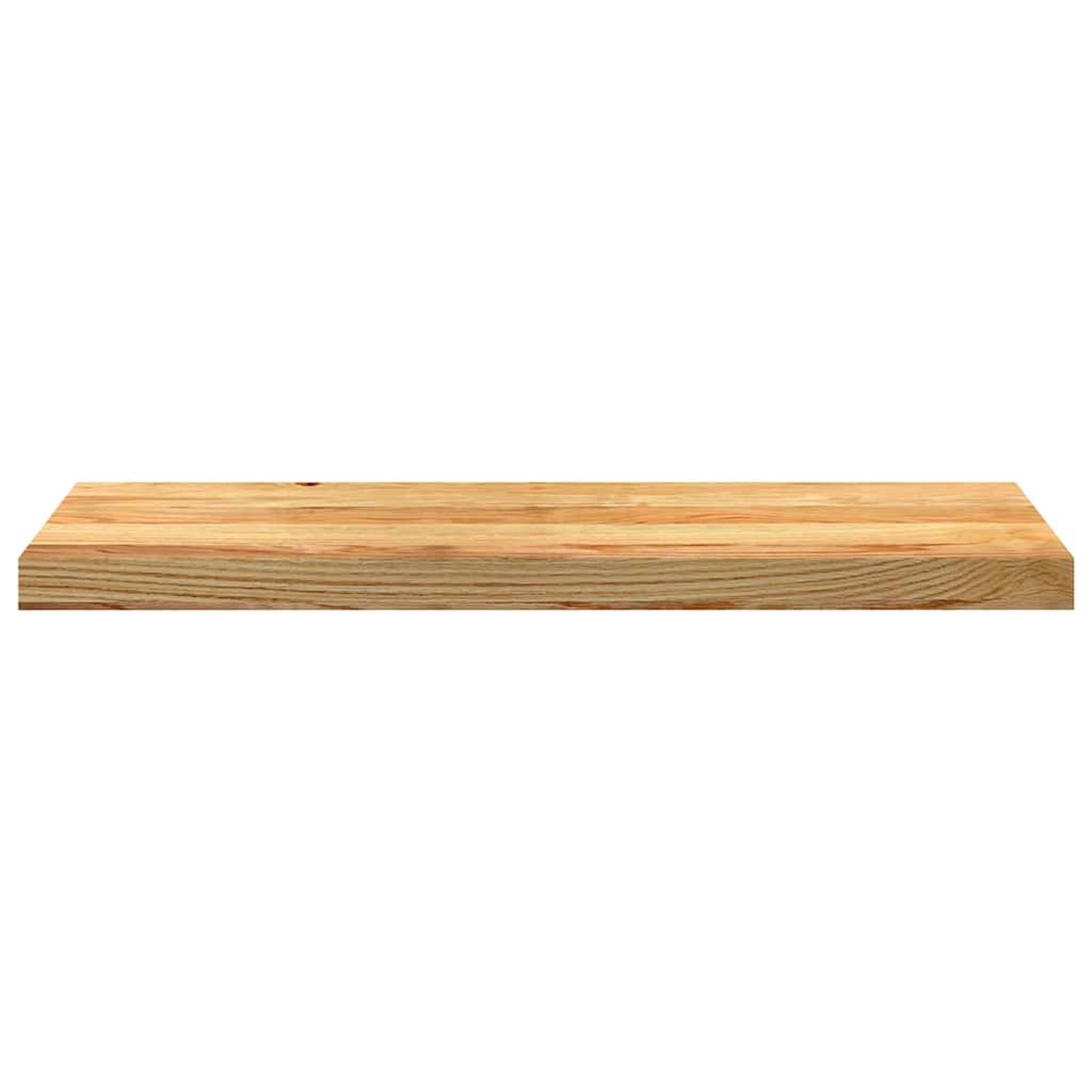 Voir la diapositive 5 : VIDAXL Marches d'escalier 4 pcs marron clair 80x25x2 cm chene massif