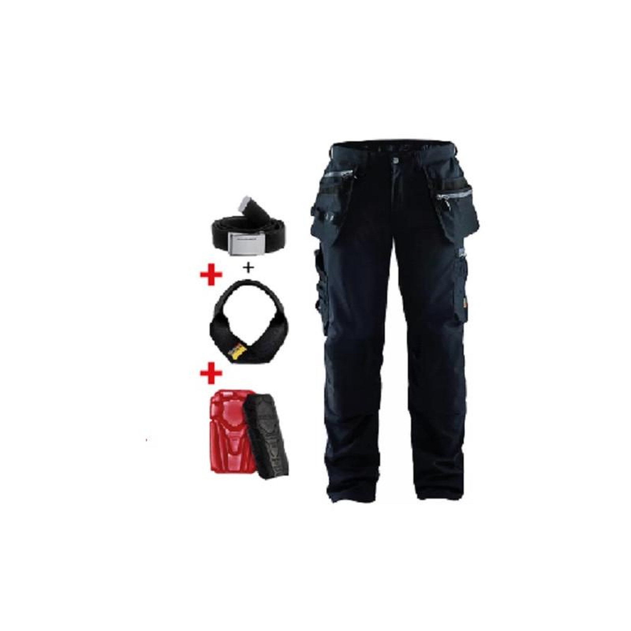 Voir la diapositive 2 : BLAKLADER Pantalon artisan Softshell noir T44 pack promo BLÅKLÄDER PACK1805TOOLKITC50