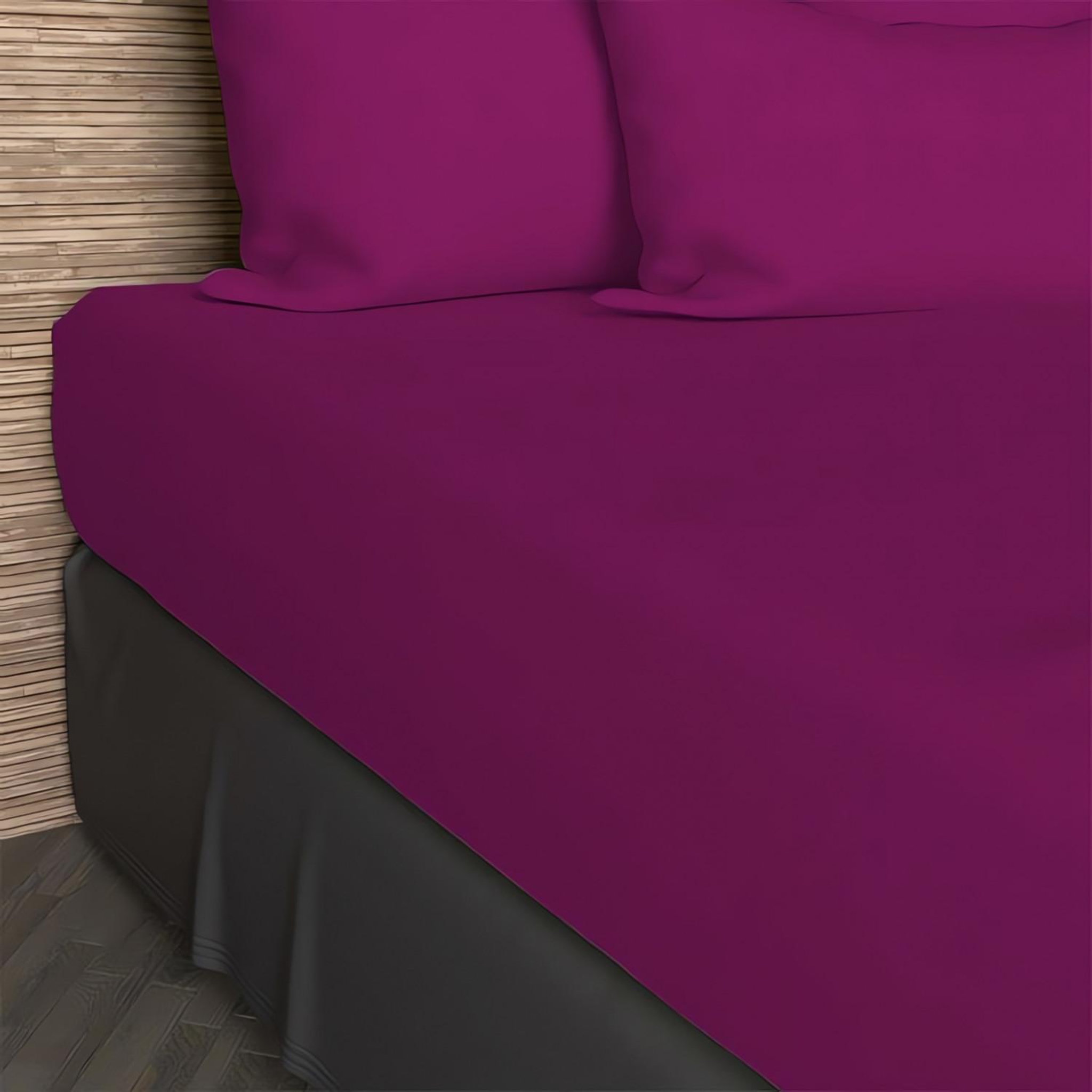 Voir la diapositive 1 : SOLEIL D'OCRE Drap housse en coton uni 57 Fils/cm2 par SOLEIL D'OCRE