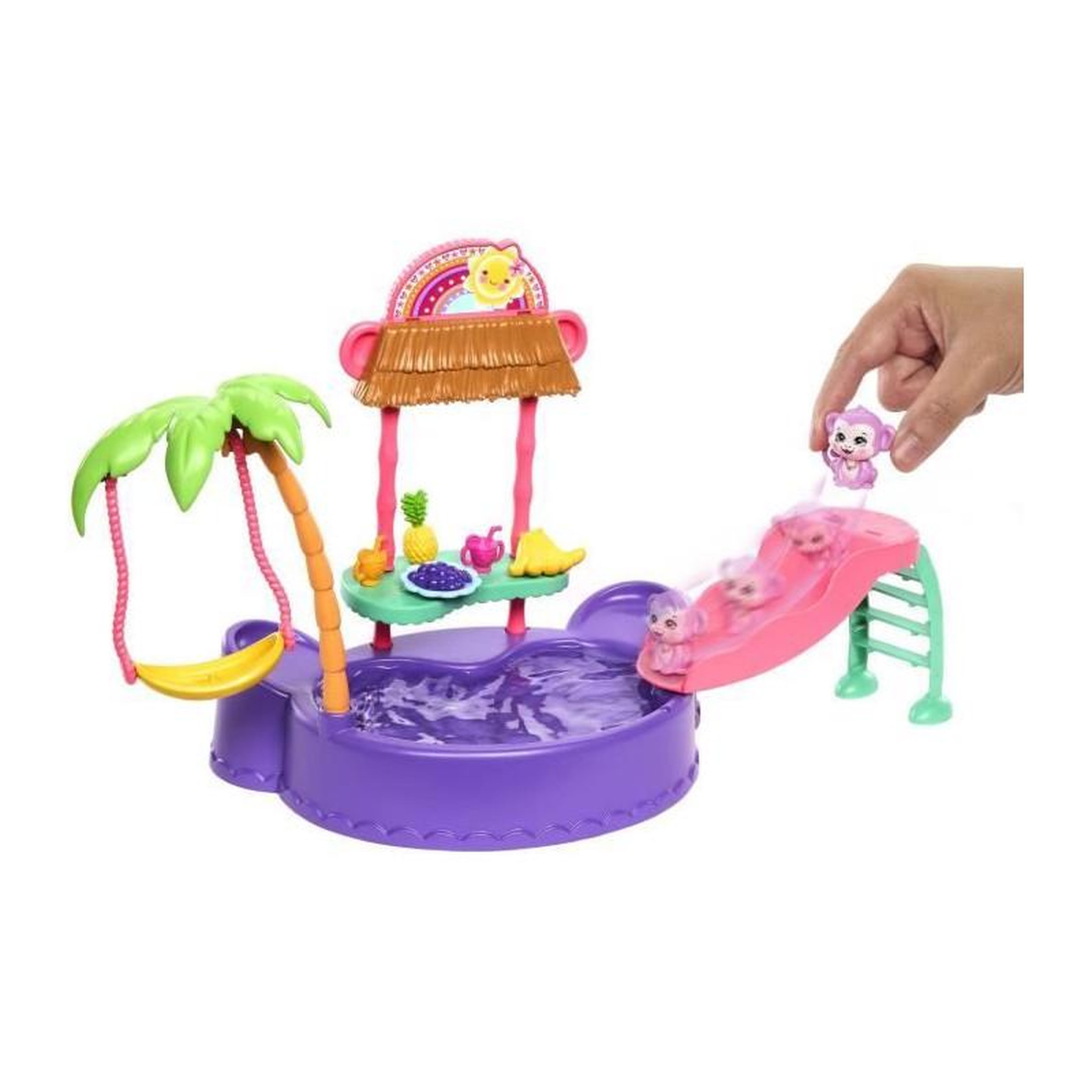 Voir la diapositive 4 : ENCHANTIMALS PISCINE DES SINGES - ENCHANTIMALS - HTW73