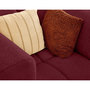 Voir la diapositive 2 : LISA DESIGN Suzano - fauteuil en tissu texturé