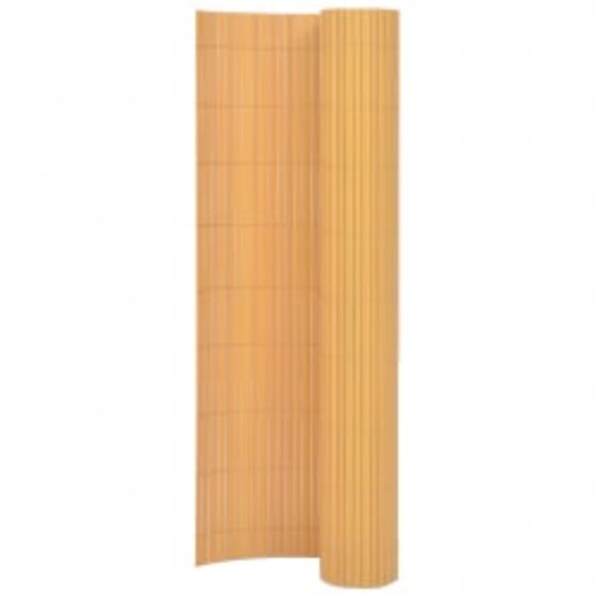 VIDAXL Cloture de jardin double face 110x400 cm Jaune