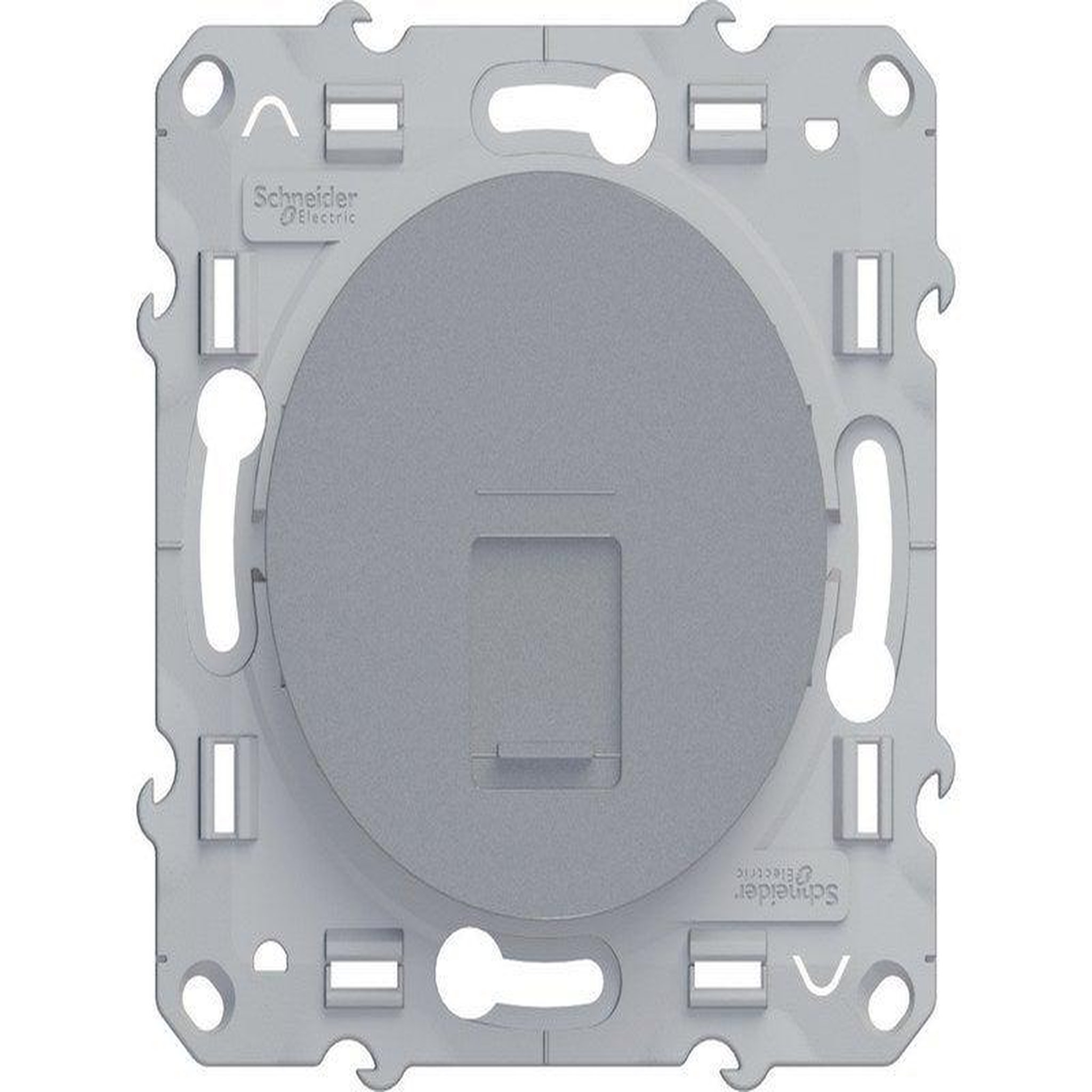Schneider Electric Prise rj45 Odace, aluminium