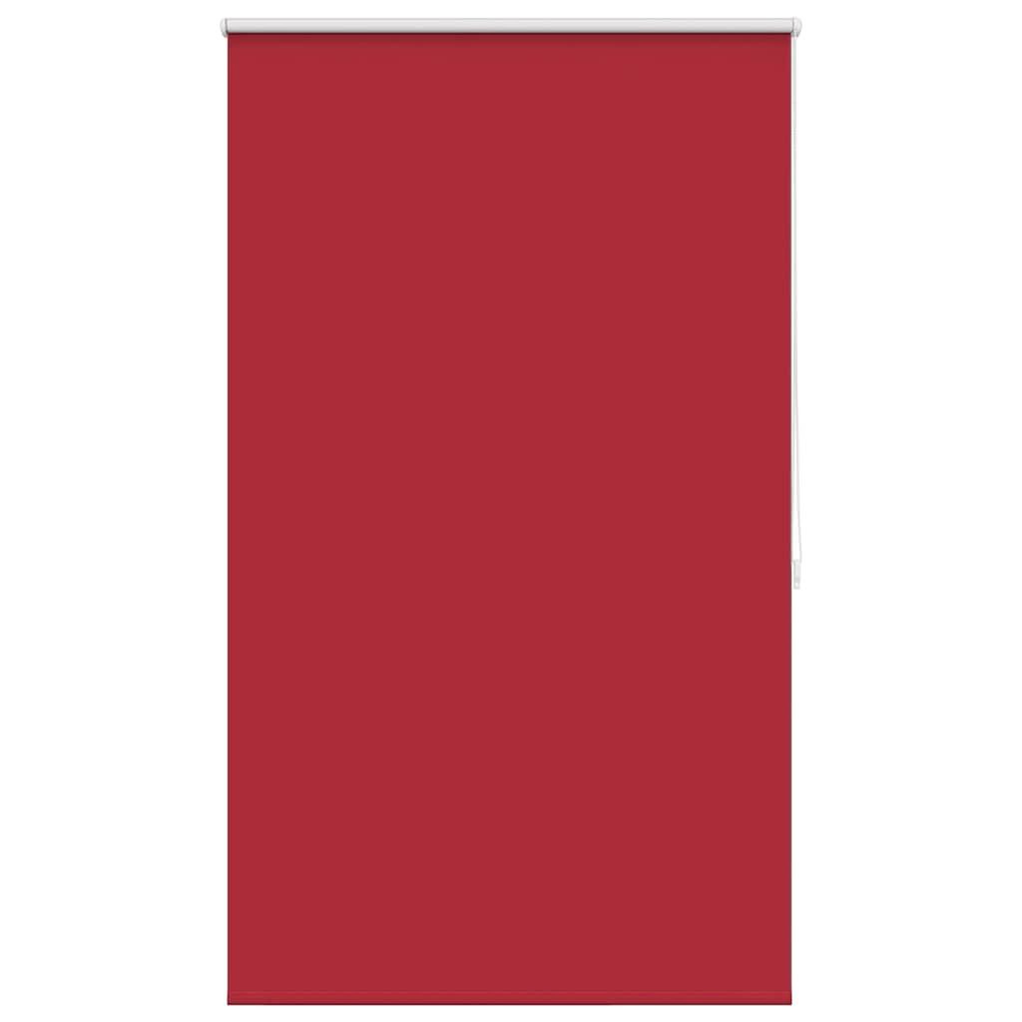 VIDAXL Store enrouleur occultant 84,4 x 175 cm, largeur du tissu 80 cm, rouge