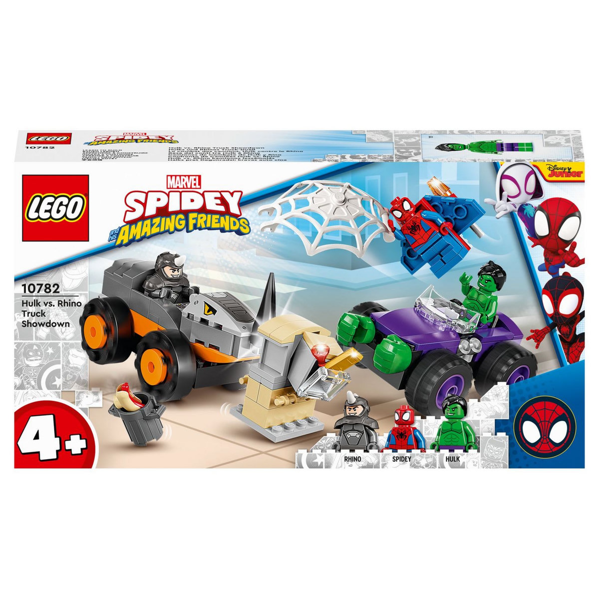 LEGO Marvel 10782 Le combat des camions, Hulk contre le Rhino, 