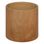 Voir la diapositive 3 : ATMOSPHERA Lot de 2 Cache-Pots Effet Bois  Soa  14cm Naturel