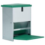 VIDAXL Mangeoire automatique pour volaille avec pedale 12 kg