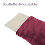 Voir la diapositive 4 : VIVEZEN Bouillotte chauffante ou refroidissante 10 x 22cm déhoussable pour toutes parties du corps