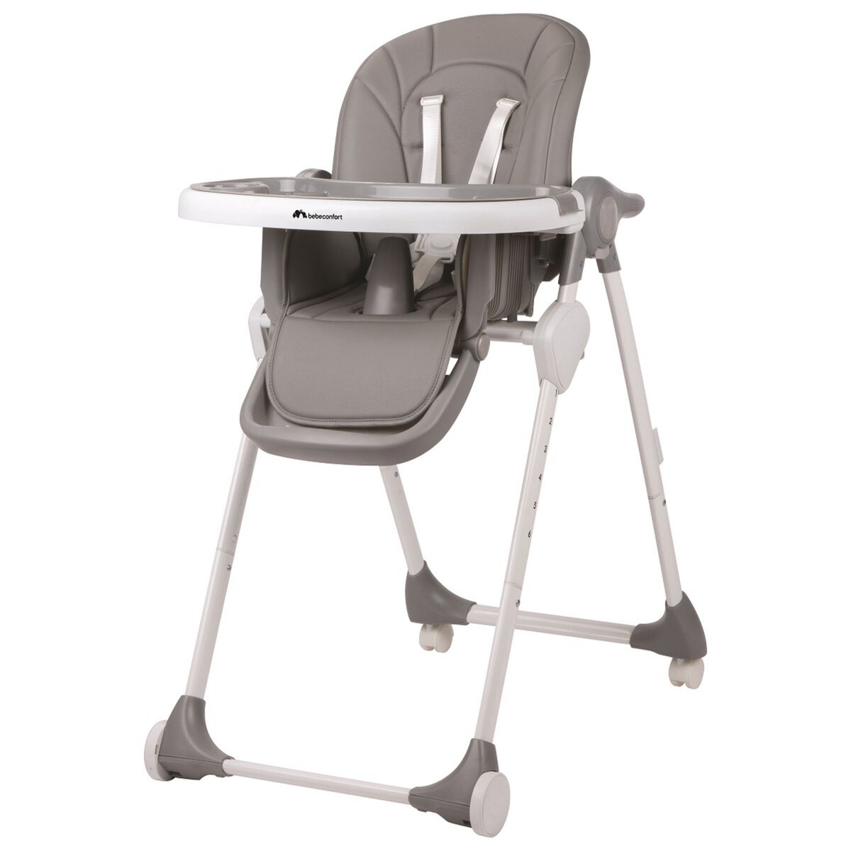 Bebe Confort Chaise haute multi-positions - Look Warm Grey pas cher 